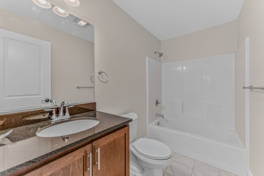 First-floor full bath