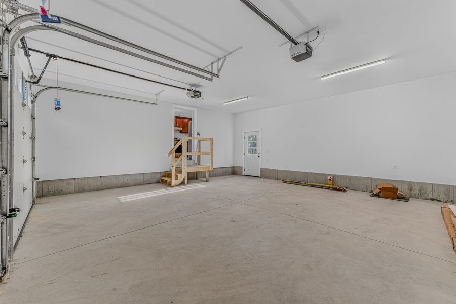 Two-car garage