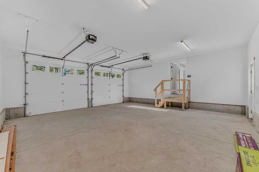Two-car garage