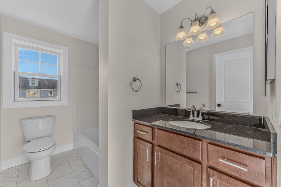 Hall bath