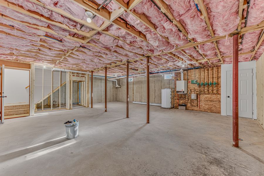 Basement and mechanicals