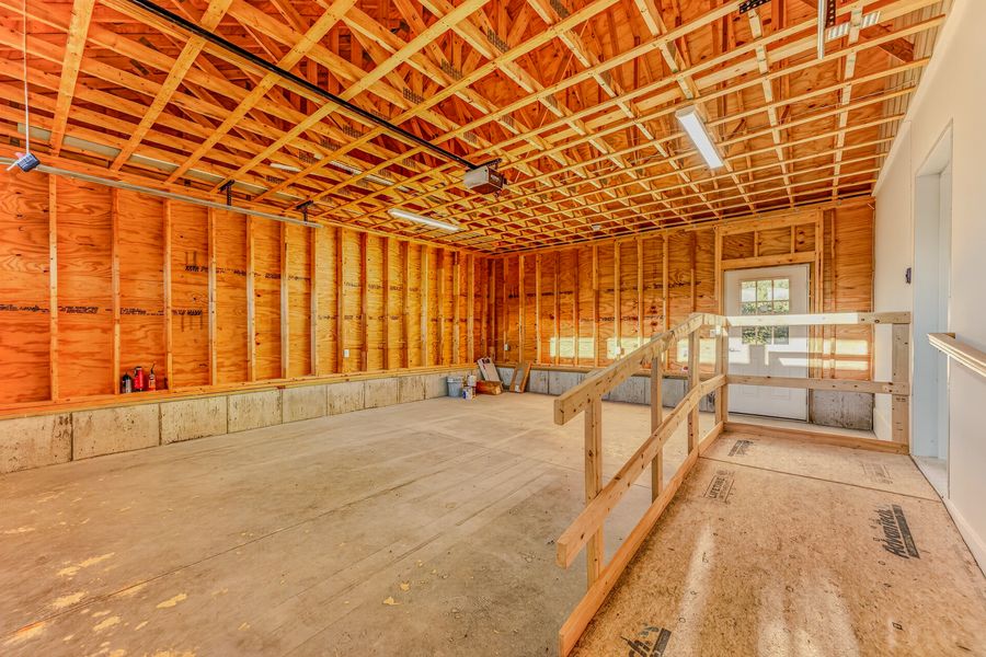Garage and ramp